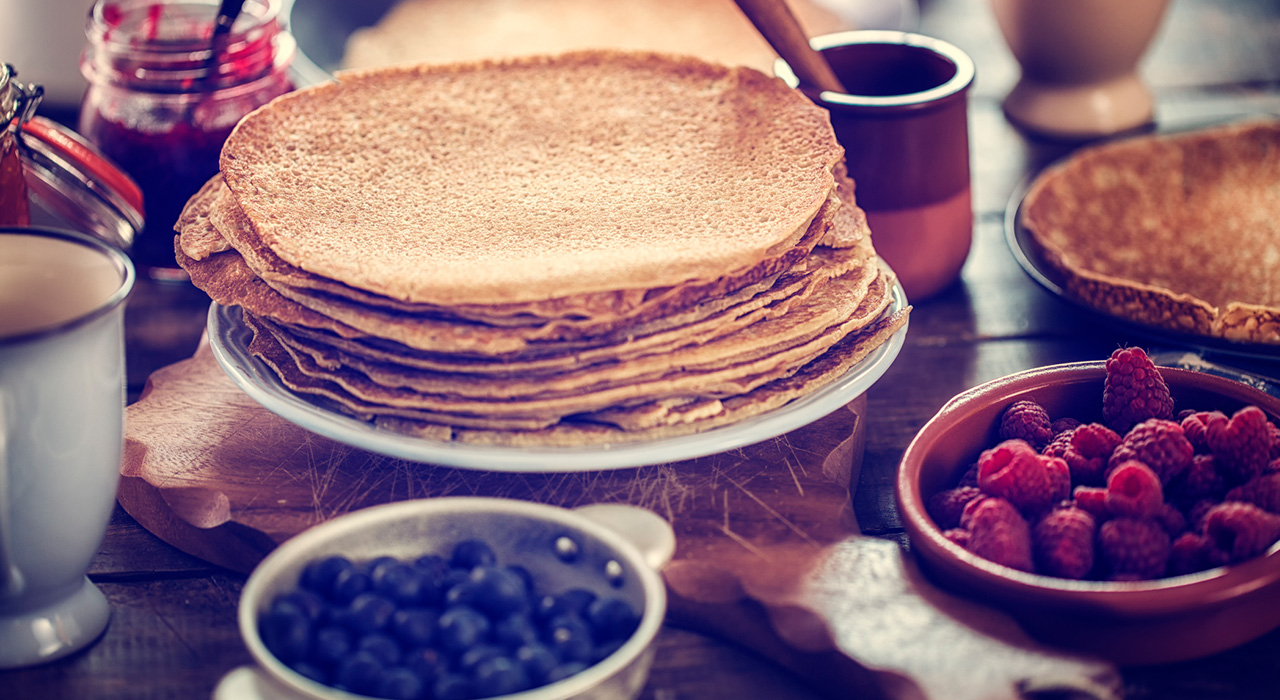 Pancakes done 3 ways for a sweet or savoury treat